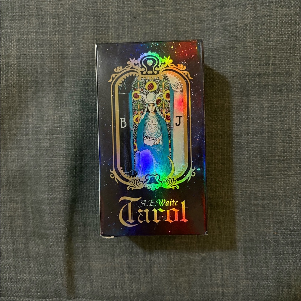 NWOT A.E. Waite Tarot Deck with Holographic Design